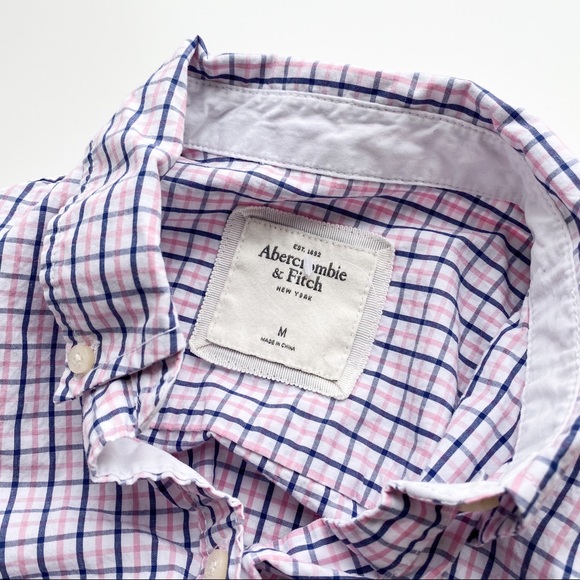 Abercrombie & Fitch Oxford Long Sleeve Shirt - Picture 8 of 8